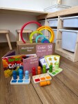 Mamido Montessori Color Box XXL Barevná zábava a učení v jednom