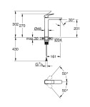 GROHE - Dice Umyvadlová baterie, chrom 1018920000