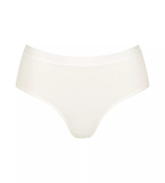 Dámské kalhotky GO Casual Midi - WHITE - bílé 00GZ - SLOGGI WHITE L