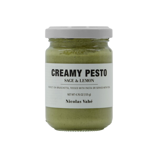 Nicolas Vahé Krémové pesto Šalvěj a citron 135 g, zelená barva