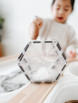 Connetix Connetix Tiles - Magnetická Stavebnice Průhledná Startovací Set 34 ks