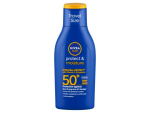Nivea Sun Protect & Moisture Cestovní mléko na opalování OF 50+ 100 ml