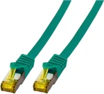 EFB S/FTP Cat6A 0,5 m zelená / Patch kabel / RJ45-RJ45 / LSZH / 10 Gbit/s (MK7001.0,5GR)