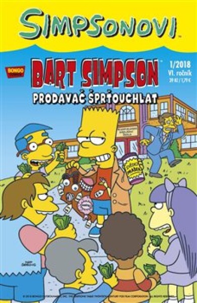 Bart Simpson Prodavač šprťouchlat