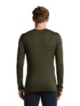 Pánské merino triko dlouhý rukáv ICEBREAKER Mens 260 Tech LS Crewe, Dark Loden velikost: XL