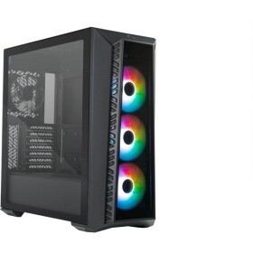 Cooler Master MasterBox 520 černá / E-ATX / 1x USB-C 3.2 / 1x USB-A 3.2 / 3x 120mm / bez zdroje / průhledná bočnice (MB520-KGNN-S01)