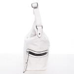 Trendová kabelka přes rameno Delami Kendal, bílá