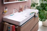 HANSGROHE - AddStoris Dávkovač mýdla s držákem, matné sklo/chrom 41745000