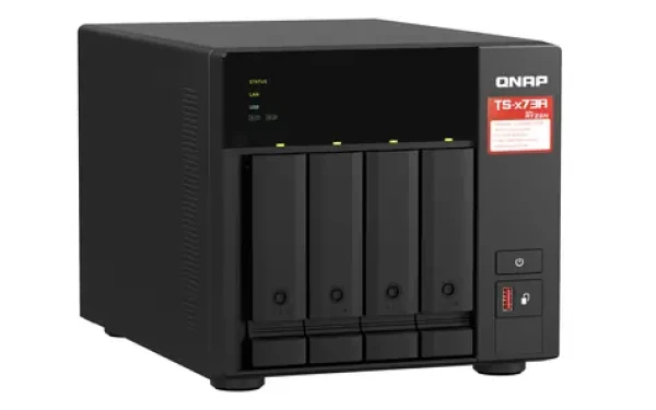 QNAP TS-473A-SW5T / 4x HDD / AMD Ryzen Embedded V1500B 2.2GHz / 8GB DDR4 / 2x 2.5GLAN (TS-473A-SW5T)