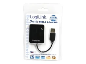 LogiLink UA0139 černá / USB Hub / 4x USB 2.0 (UA0139)
