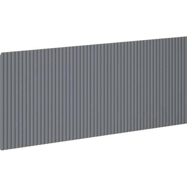 MEXEN - Rivel čelo pro koupelnovou skříňku reliéf 100 x 43,5, grafit mat 91A20-1000-470-1-66