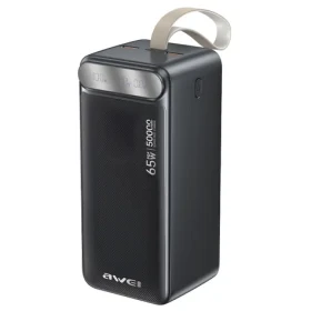 Awei PA-81 černá / Powerbanka / 50 000 mAh / PD 65W / 2x USB-A/USB-C (PA-81)