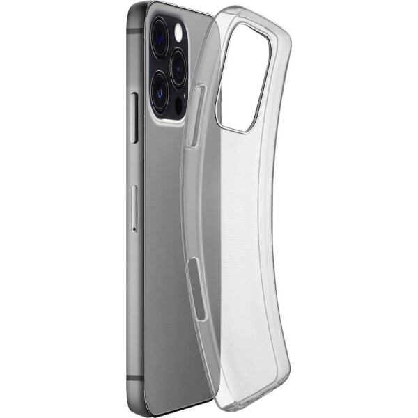 Cellularline Fine Case zadní kryt na mobil Apple iPhone 16 Pro transparentní odolné vůči nárazům FINECIPH16PROT
