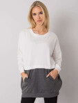 Halenka RV BL 7197.89P bílá šedá