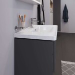 DURAVIT - D-Neo Nábytkové umyvadlo 80x48 cm, 1 otvor pro baterii vpravo, bílá 2370800000