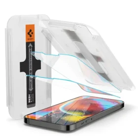 Spigen tR EZ Fit t.s.o.tvrzené sklo 2 Pack pro Apple iPhone iPhone 16e/14/13/13 Pro