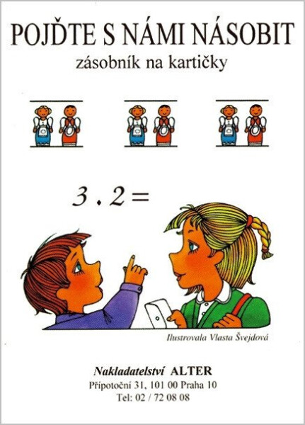 Pojďte s námi násobit - Zásobník na kartičky, 2. vydání