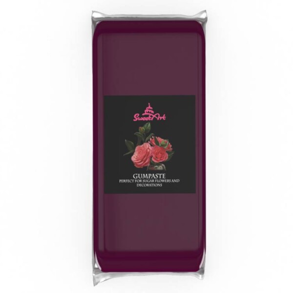 SweetArt gum pasta vanilková Burgundy (1 kg)