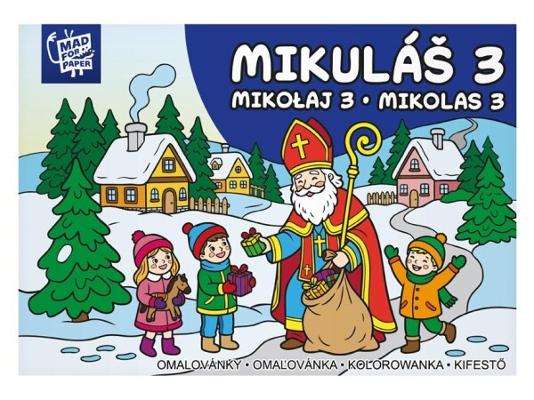 MFP MFP, 5301306, dětské omalovánky, Mikuláš 3