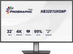 31.5" IIYAMA ProGraphic HB3201UHSNP-B1 černá / LED / IPS / 3840 x 2160 / 16:9 / 4 ms / 3000:1 / 450cd-m2 / VESA (HB3201UHSNP-B1)