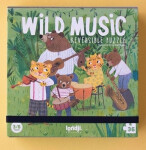LONDJI Kapesní puzzle Lesní kapela - 36 pcs
