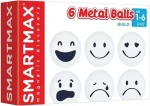 SMARTMAX Magnetická stavebnice Metal Balls Build 6 dílků
