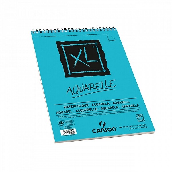 Canson XL AQUARELLE A3 300g 30 listů kroužek
