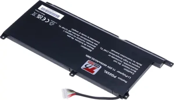 T6 Power Baterie pro HP Pavilion Gaming 15-dk 15-ec / Baterie pro notebook / 4545 mAh / 52,5 Wh / 3cell / Li-pol (NBHP0197)