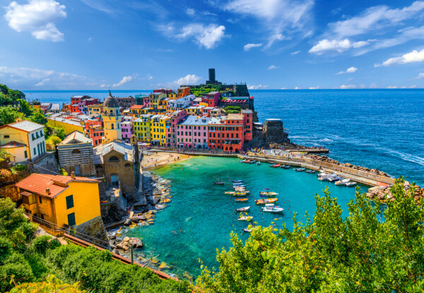 Puzzle Castorland 1000 dílků - Vernazza, Itálie