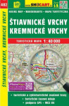 SC 482 Štiavnické vrchy, Kremnické vrchy, 1:40 000