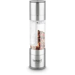 Lamart Tube Mlýnek na koření 2x 100ml stříbrná / pepř.sůl / nerez (8590669180035)