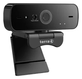 TERRA Webcam Guardian černá / Webkamera / Full HD / 1920x1080 / USB / zorný úhel 72° (2920557)