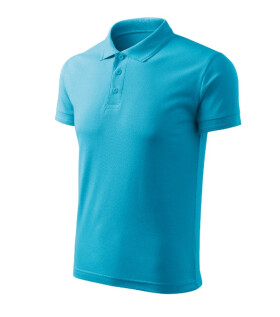 Pique Polo Free polokošile pánská tyrkysová XL