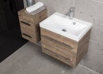 Koupelnová skříňka nízká SAT Cube Way 32,5x49,3x33 cm dub wellington CUBE3CHN32DW CUBE3CHN32DW