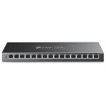 TP-Link TL-SG116P šedá / Switch / 32 Gbps / 16xRJ45 / PoE (TL-SG116P)