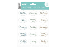 Samolepky na kořenky Koření