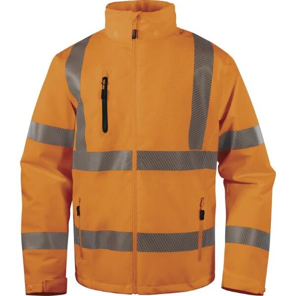 Reflexní pracovní bunda Delta Plus AREN Barva: Zářivĕ oranžová, Velikost: 5XL (AREHVOR5X)