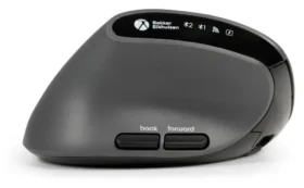 BakkerElkhuizen MidWay levá / Ergonomická bezdrátová myš / Bluetooth 5.2 / 2,4 GHz / 2400 DPI / USB-C nabíjení (BNEMW3MVML)