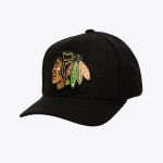 Mitchell & Ness Pánská kšiltovka Chicago Blackhawks NHL Kicking Wool Pro Strapback