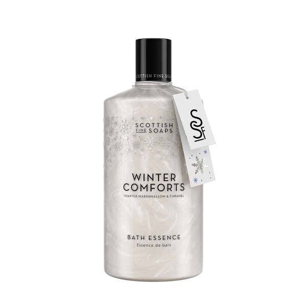 SCOTTISH FINE SOAPS Koupelová esence Winter Comforts 500 ml, bílá barva, plast