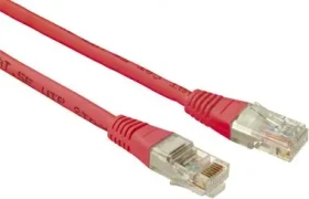 Solarix C5E-155RD-3MB Patch, CAT5E UTP PVC, 3m, červený