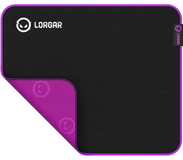 Lorgar Main 313 (M) černo-fialová / herní podložka pod myš / 360 x 300 x 3 mm (LRG-GMP313)