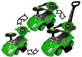 Mamido Dětské odrážedlo 3v1 Mega Car zelené
