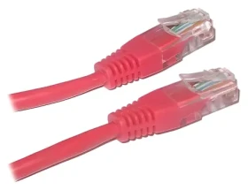 XtendLan červená / Patch kabel / Cat5e / UTP / 0,25m (PK_5UTP0025red)