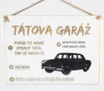 Mdeco Cedulka tátova garáž