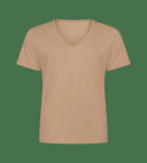 Pánské tričko SLG Base V Neck Shirt tělové Smoked Sand - SLOGGI Smoked Sand L
