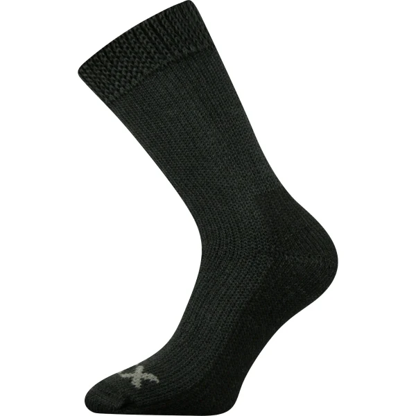 VOXX Ponožky zimní thermo ALPIN z merino vlny TMAVĚ ŠEDÉ 43-46 107861