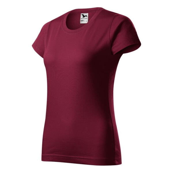 Dámské tričko Basic (granátová) xs