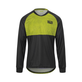 Pánský cyklistický dres Roust LS Jersey Ano Lime Breakdown