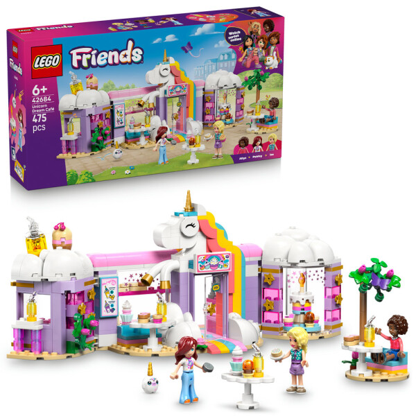 LEGO LEGO® Friends 42684 Snová kavárna s jednorožcem